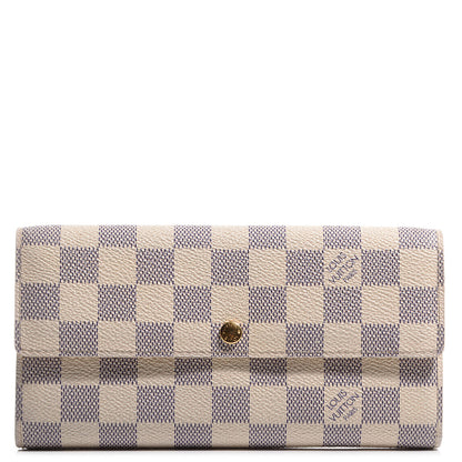 Louis Vuitton Damier Azur Sarah Wallet 8 of 14