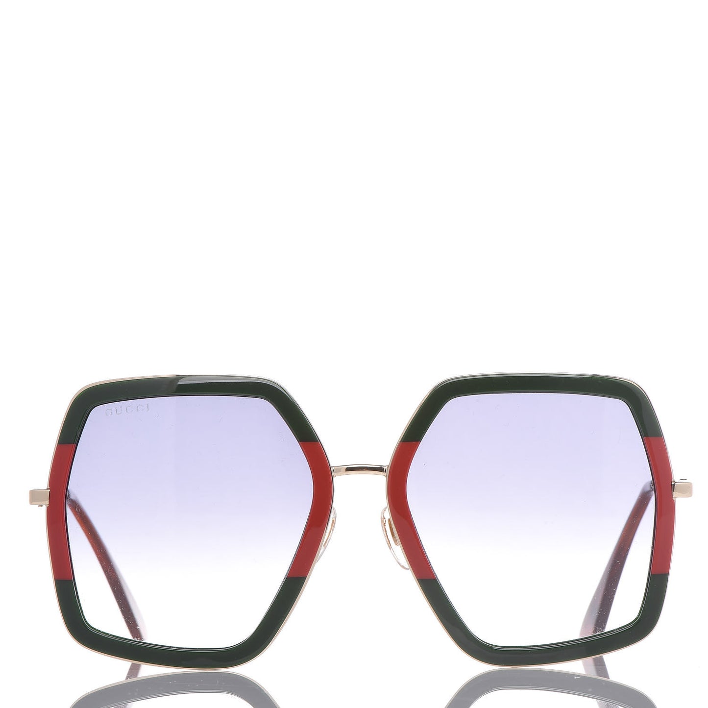 Square Frame Web GG0106S Sunglasses Tortoise