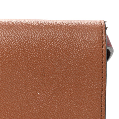 Burberry Derby Calfskin Haymarket Check Small Loxley Crossbody Bright Toffee Multicolor 11 of 12