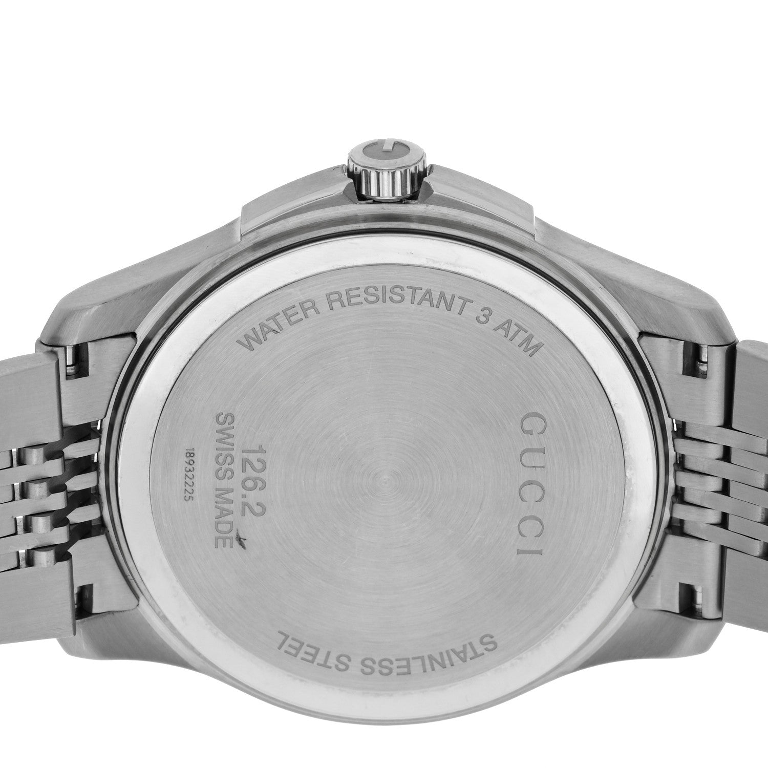 Gucci Stainless Steel 44mm G-Timeless Quartz Watch Black 4 of 4