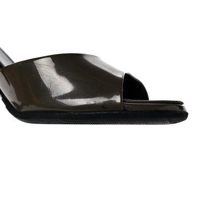 Chanel Patent CC Pumps 37 Green 12 of 13