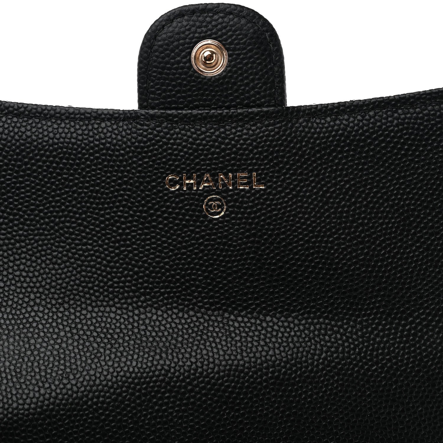 Chanel Caviar Quilted Medium Flap Wallet Black 6 of 9