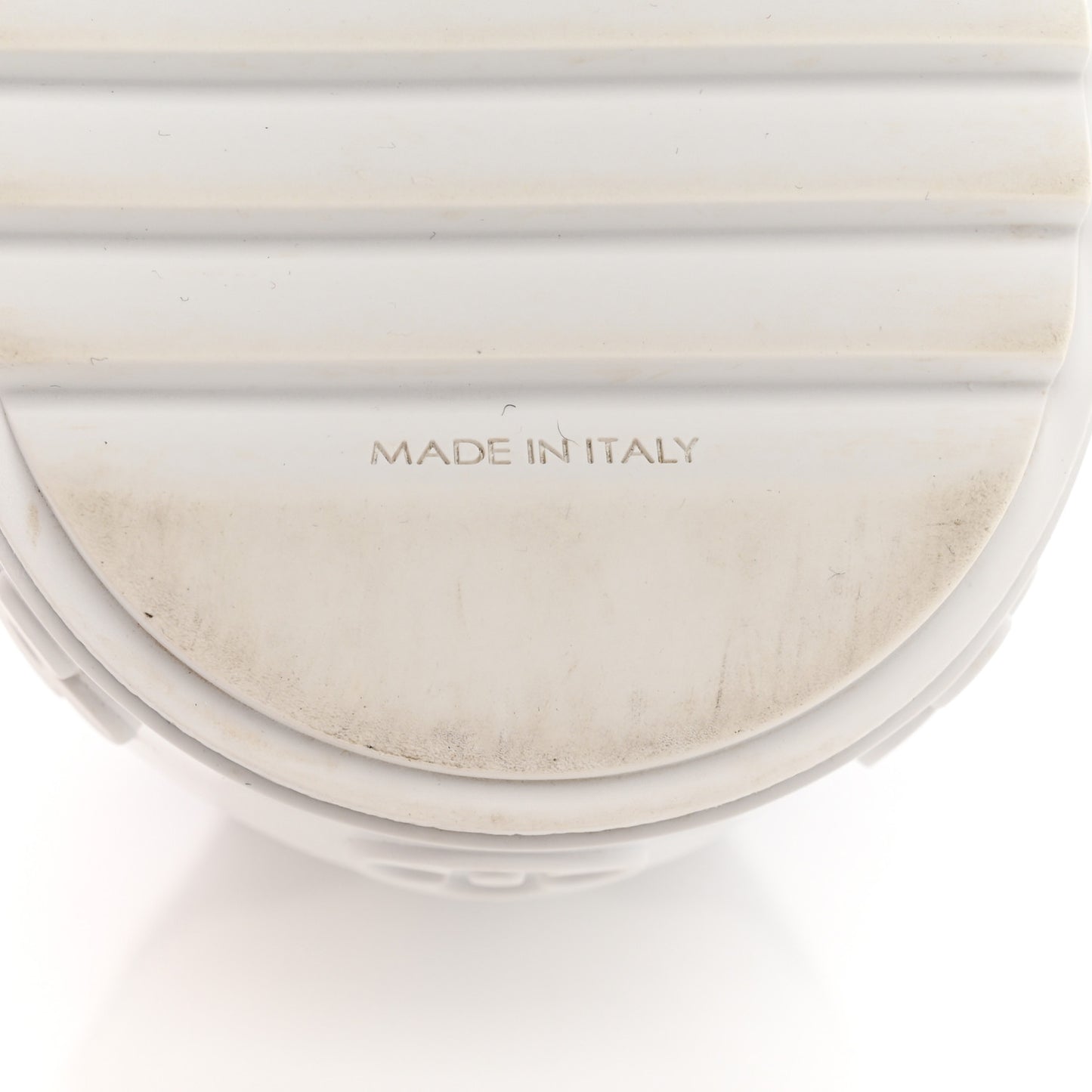 Lambskin Embossed Monogram Time Out Sneakers White