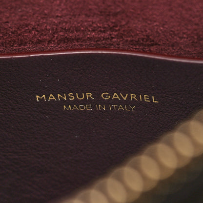 Mansur Gavriel Calfskin Maxi Candy Hobo Bag Plum 6 of 9