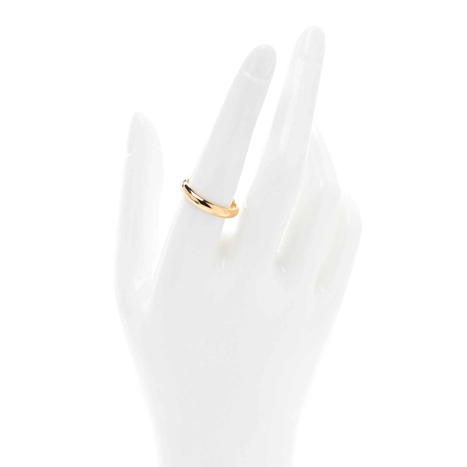 Cartier 18K Yellow Gold 3.5mm 1895 Wedding Band Ring 58 8.25 2 of 5