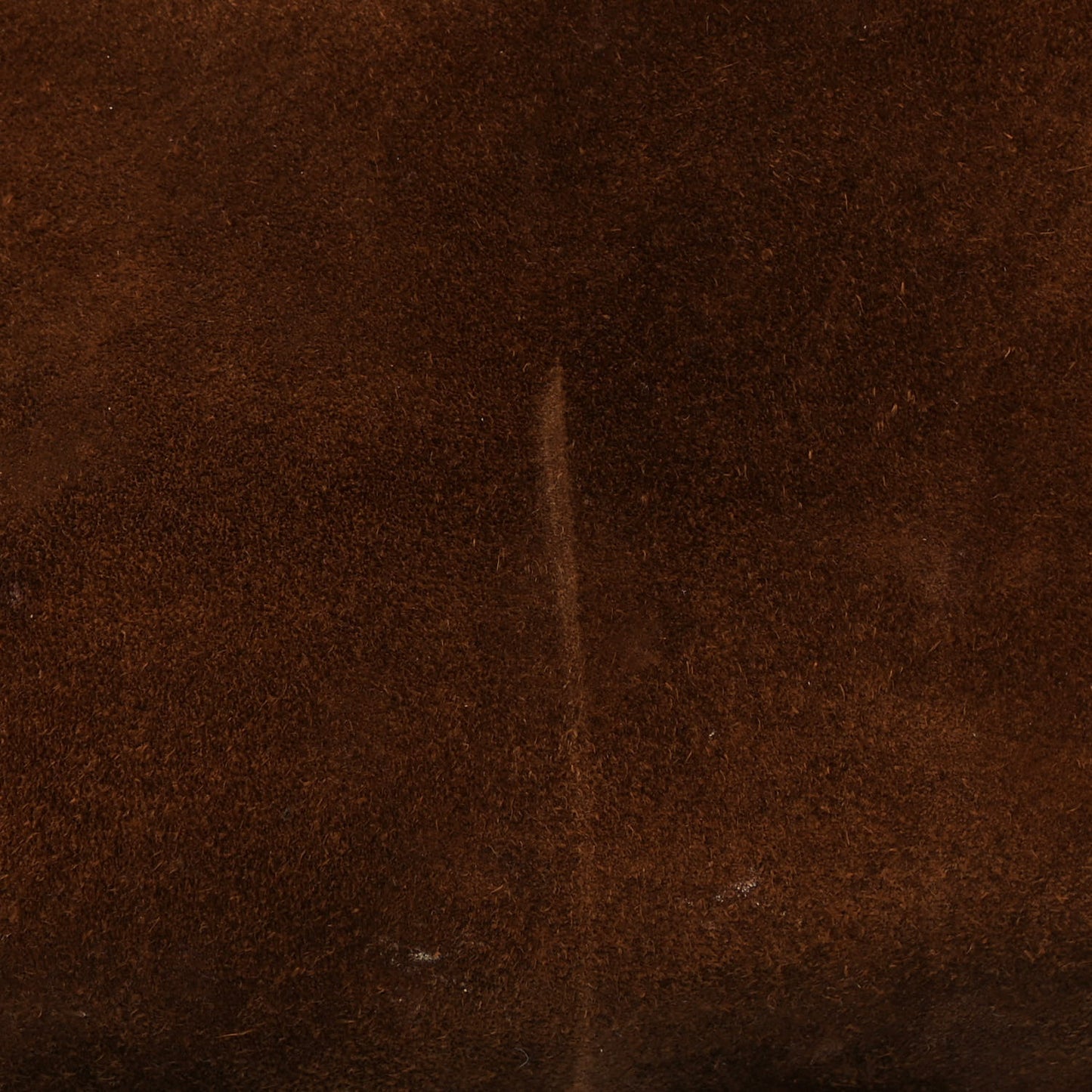 Suede Calfskin Anagram Tote Brown