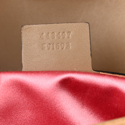 Gucci Velvet Matelasse Small GG Marmont Shoulder Bag Taupe 6 of 11