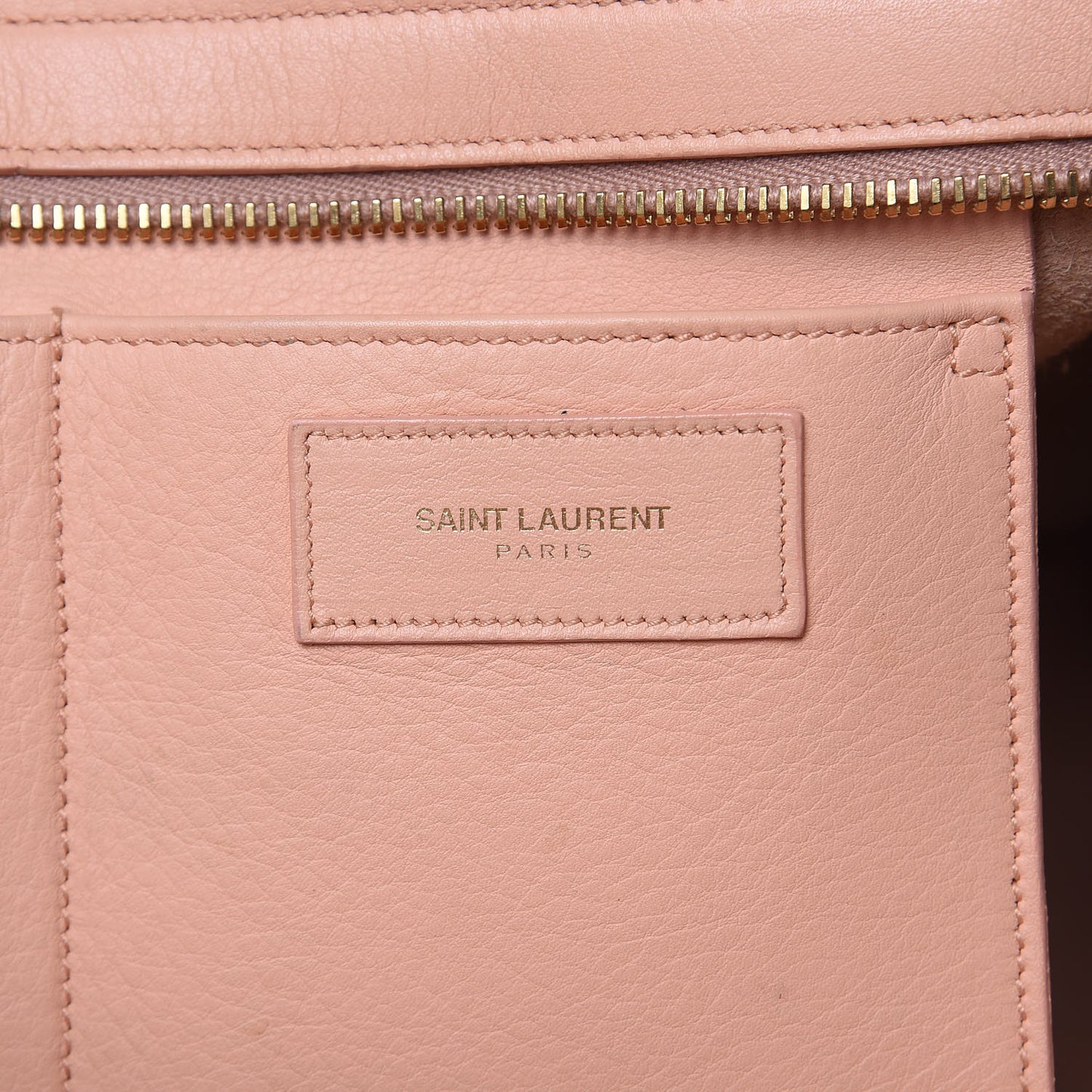 Calfskin Small Classic Y Cabas Blush