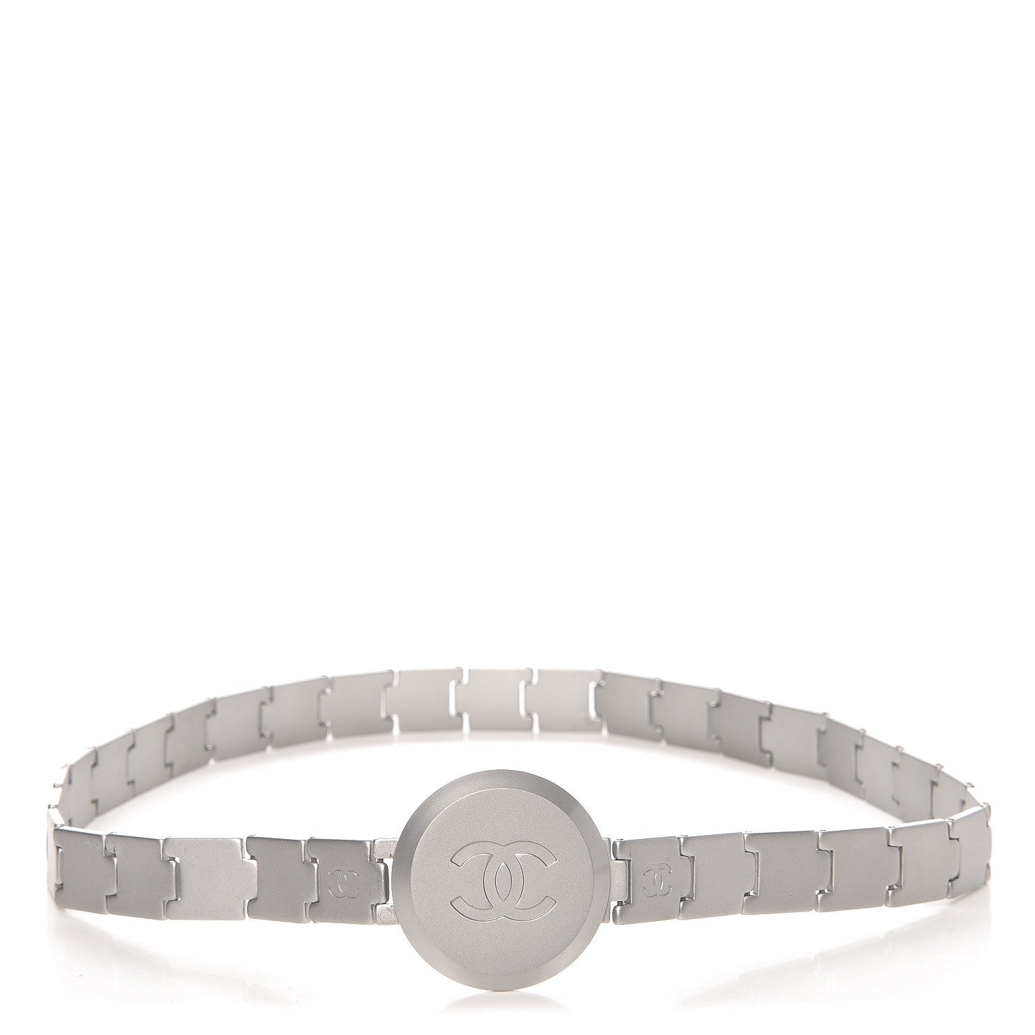 Chanel Stainless Steel Astronaut CC Belt 1 of 8
