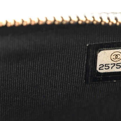 Chanel Caviar Quilted CC Filigree Clutch With Chain Black 8 of 13