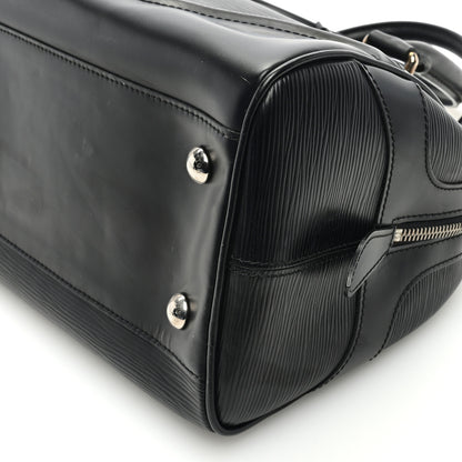 Louis Vuitton LOUIS VUITTON Epi Bowling Montaigne GM Black 10 of 12