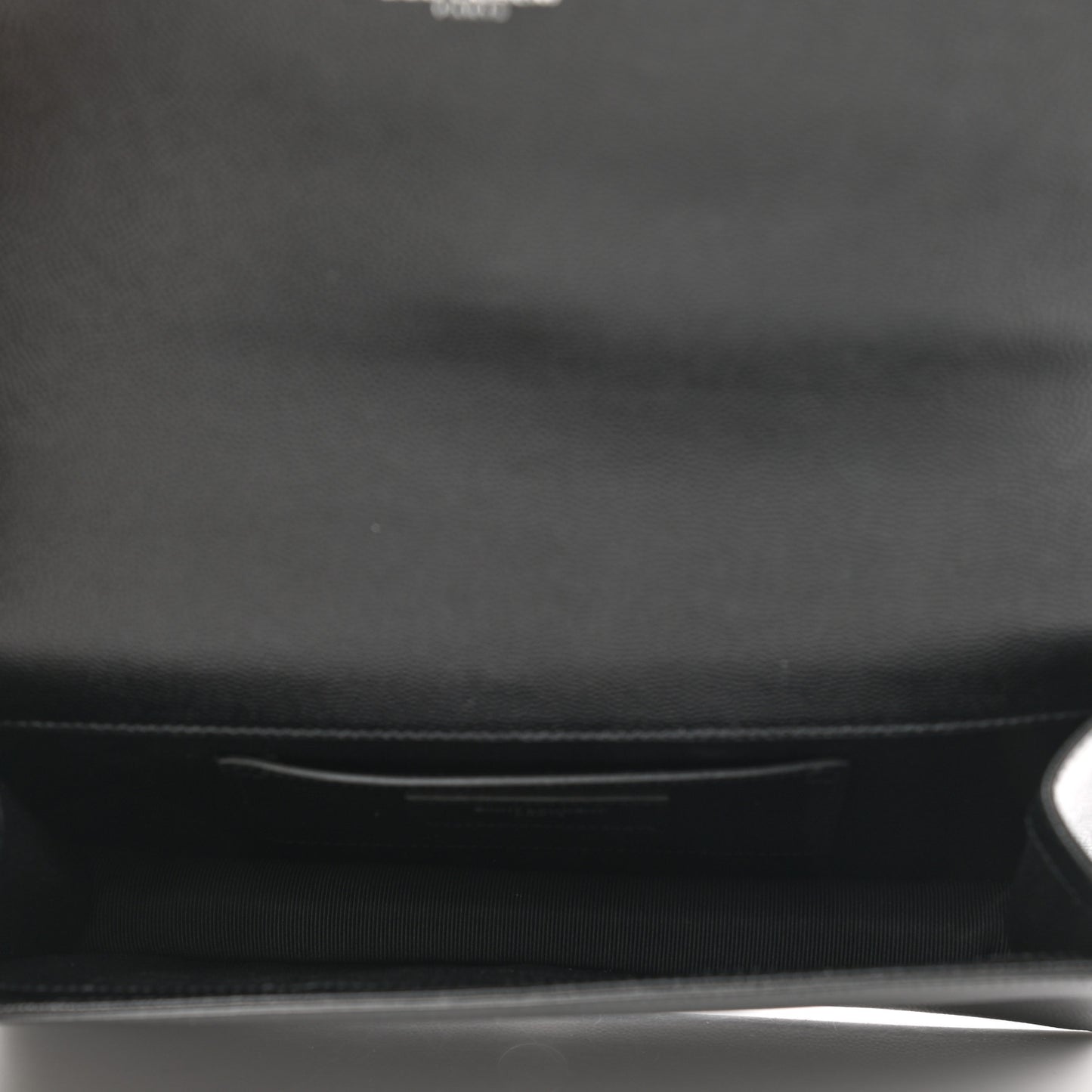 Grain De Poudre Classic Monogram Kate Clutch Black