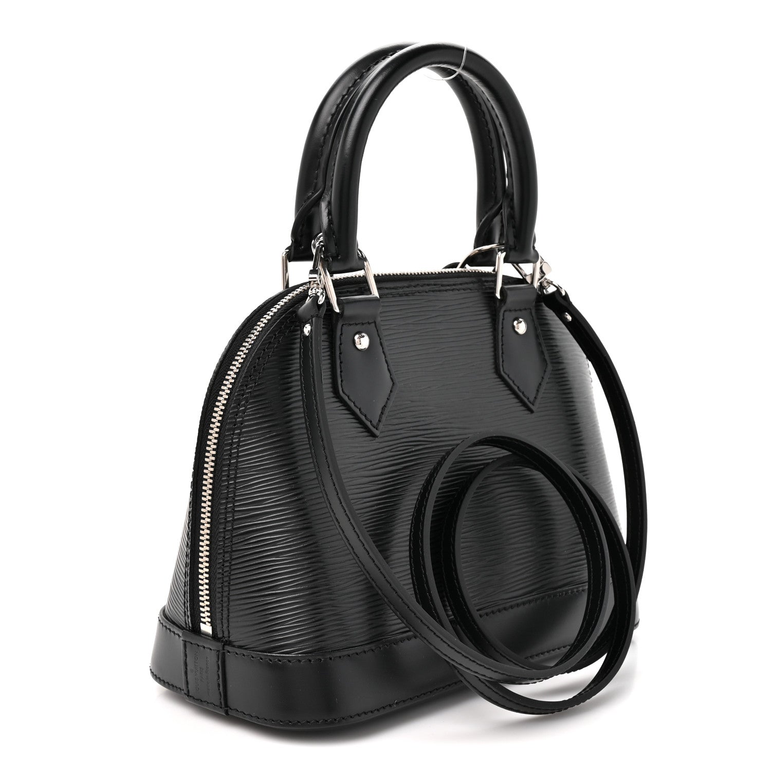 Louis Vuitton Epi Alma BB Black 2 of 8