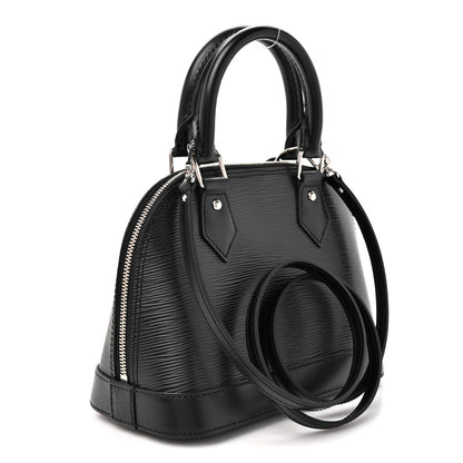 Louis Vuitton Epi Alma BB Black 2 of 8