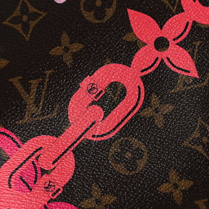 Louis Vuitton Monogram Bay Neverfull MM Rose Ballerine Poppy 16 of 26