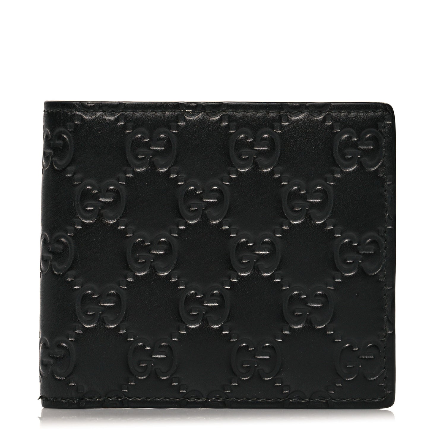 Guccissima Bi-Fold Wallet Black