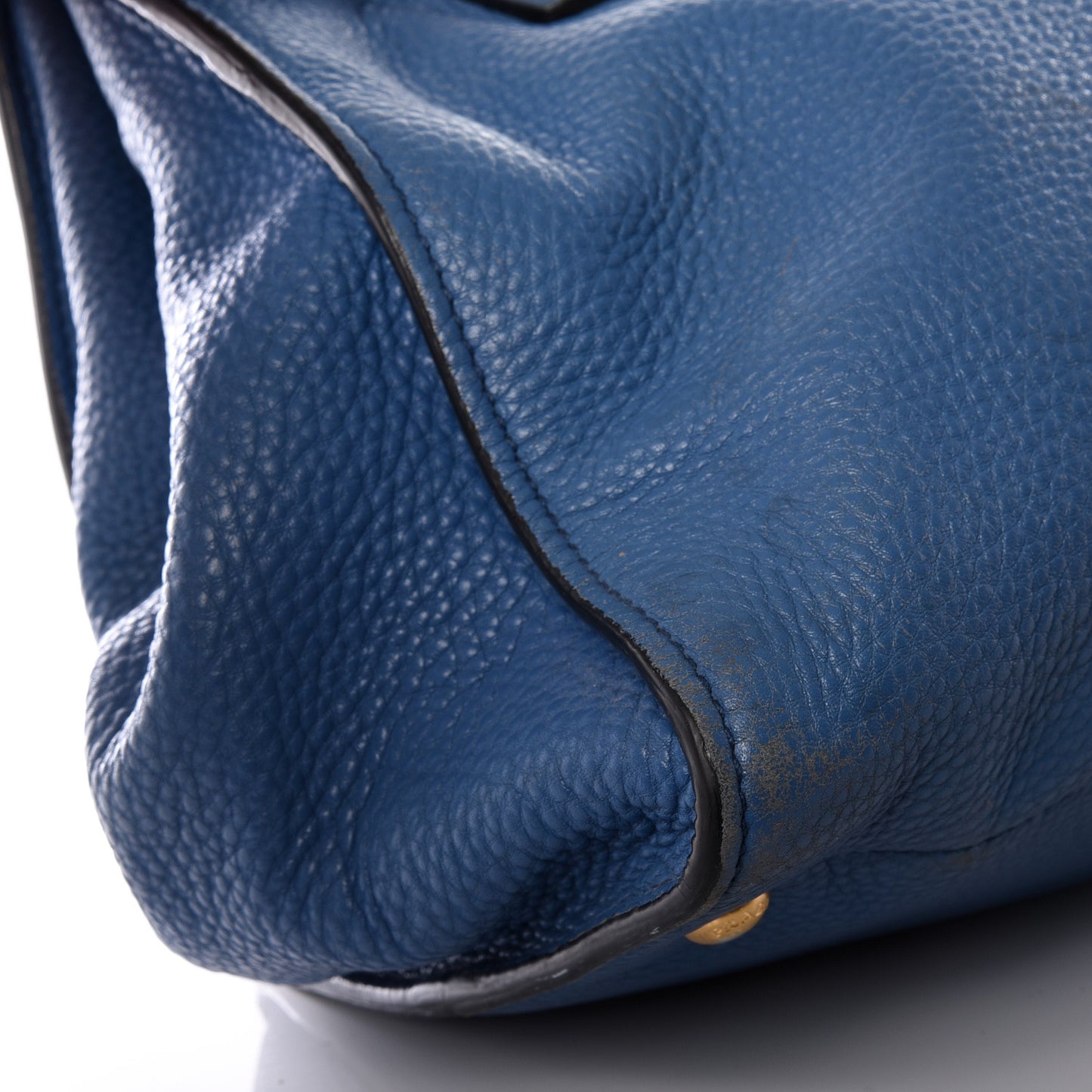 Vitello Daino Tote Cobalto