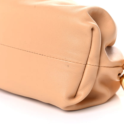 Bottega Veneta Calfskin Teen Chain Pouch Almond 9 of 9