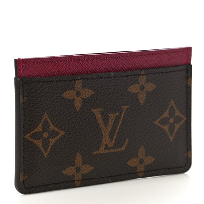 Louis Vuitton Monogram Card Holder Fuchsia 3 of 10