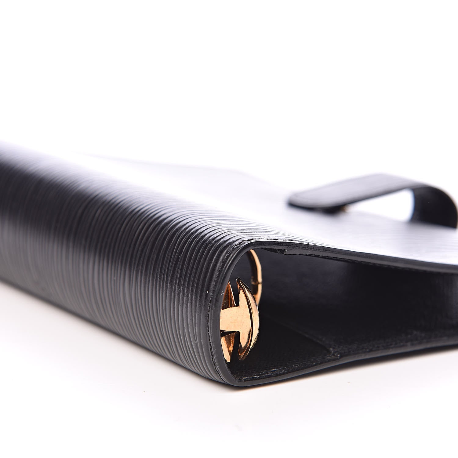 Louis Vuitton Epi Medium Ring Agenda Cover Black 6 of 8