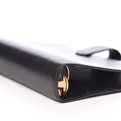 Louis Vuitton Epi Medium Ring Agenda Cover Black 6 of 8