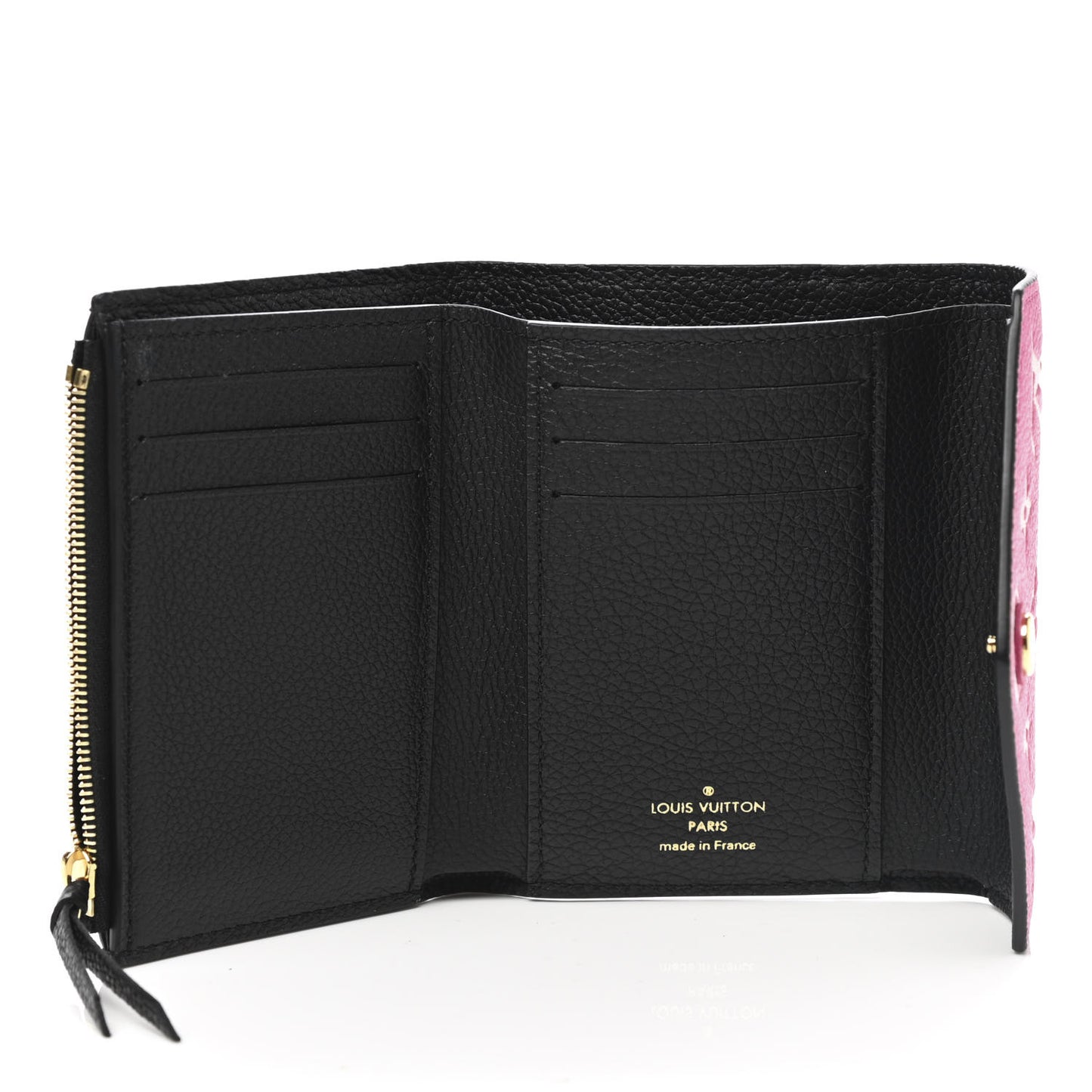 Empreinte Monogram Spring In The City Victorine Wallet Black White Pink