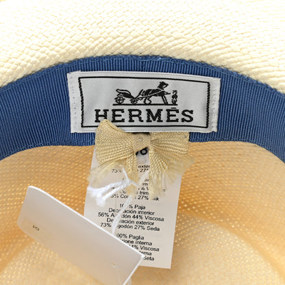 Hermes Panama Brisa Emilio Surf Hat 58 Naturel Aube 8 of 8