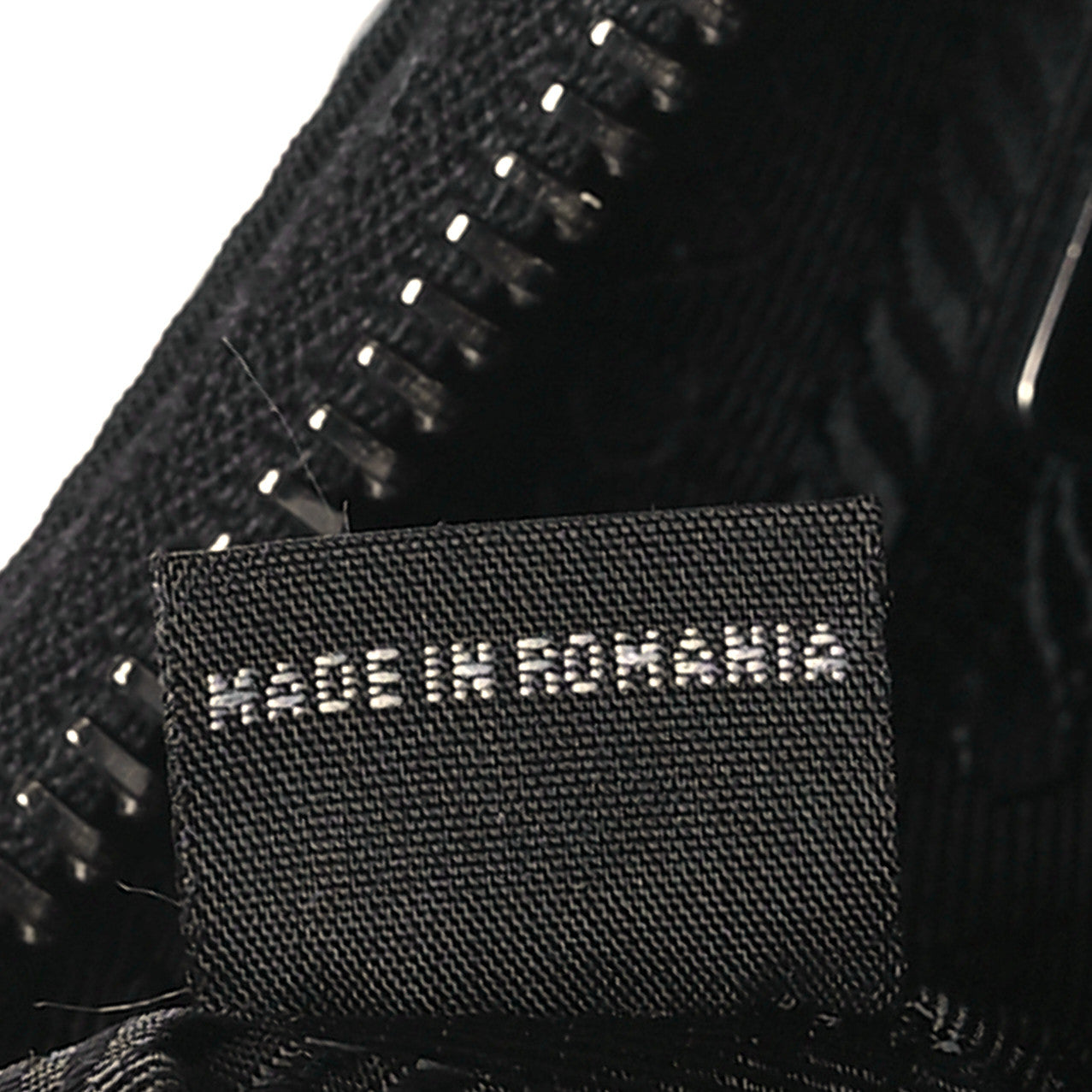 Tessuto Nylon Saffiano Mini Re-Edition 2005 Bag Black