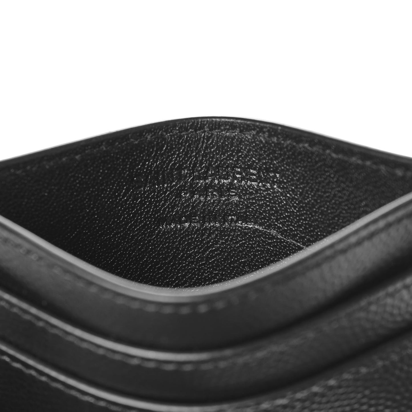 Grain De Poudre Card Case Black