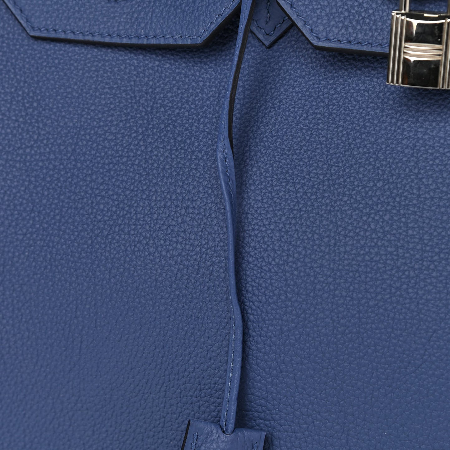 Togo Birkin 35 Bleu Agate