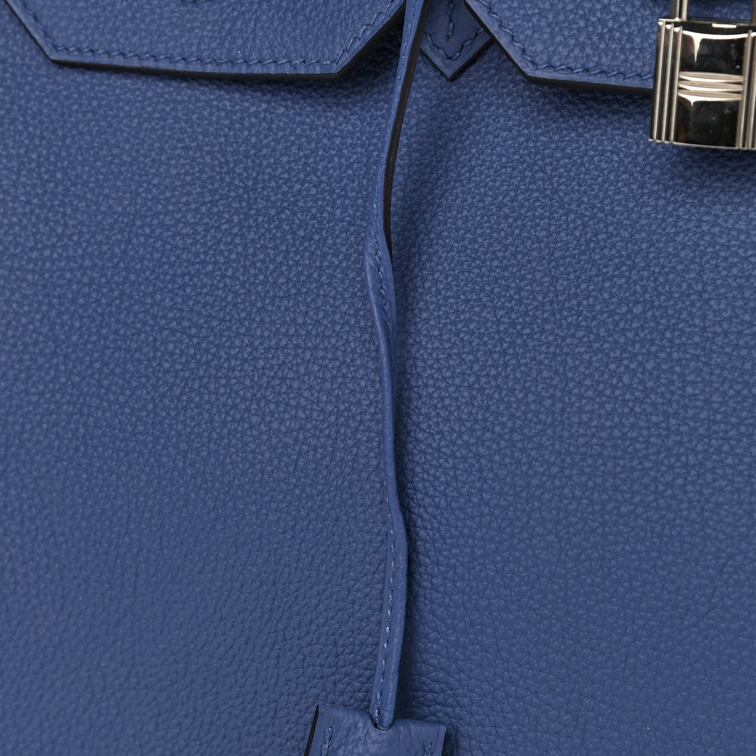 Hermes Togo Birkin 35 Bleu Agate 12 of 12