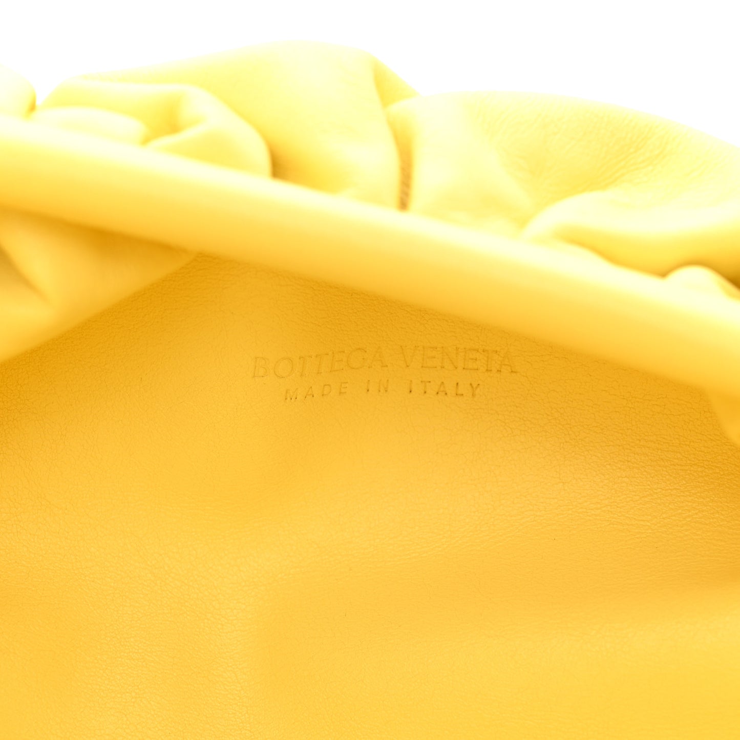 Smooth Butter Calf The Pouch Oversized Clutch Sherbert