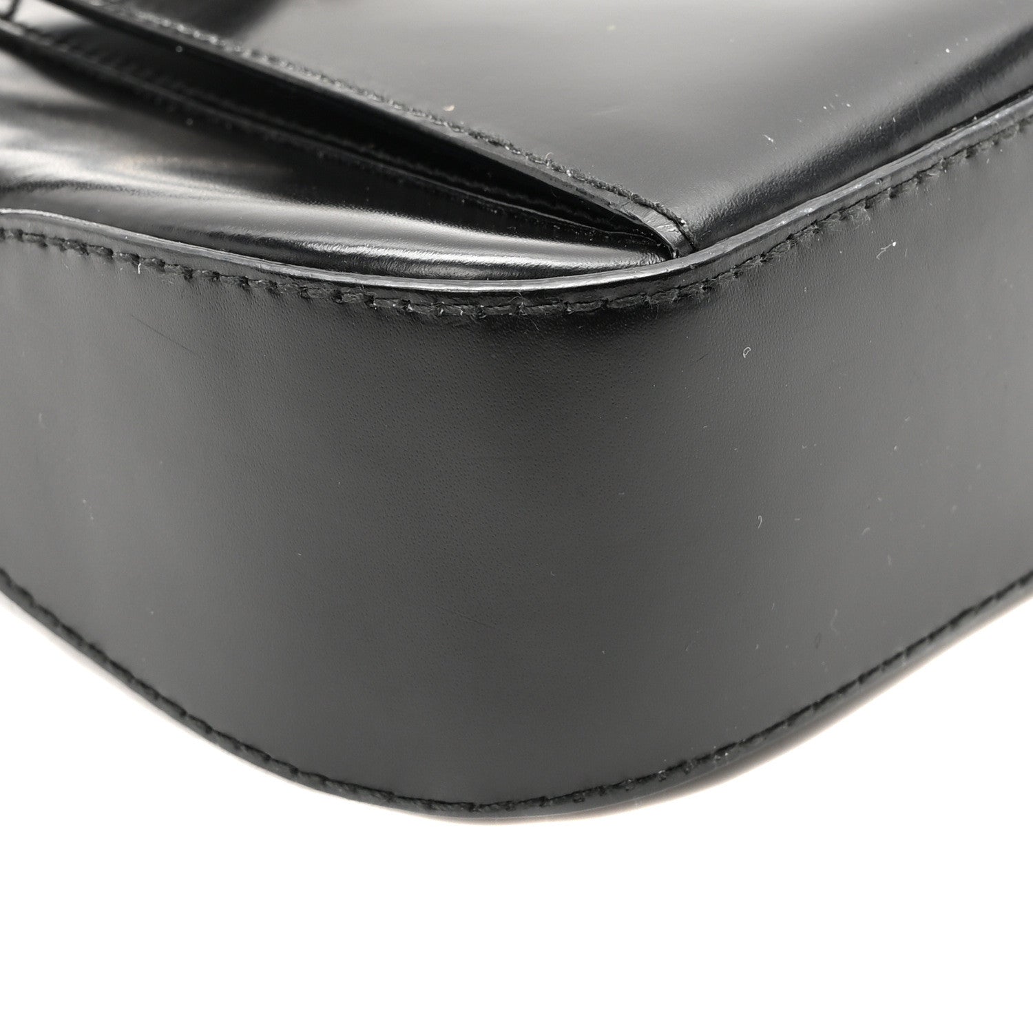 Salvatore Ferragamo Soft Calfskin Gancini Hobo Black 8 of 9