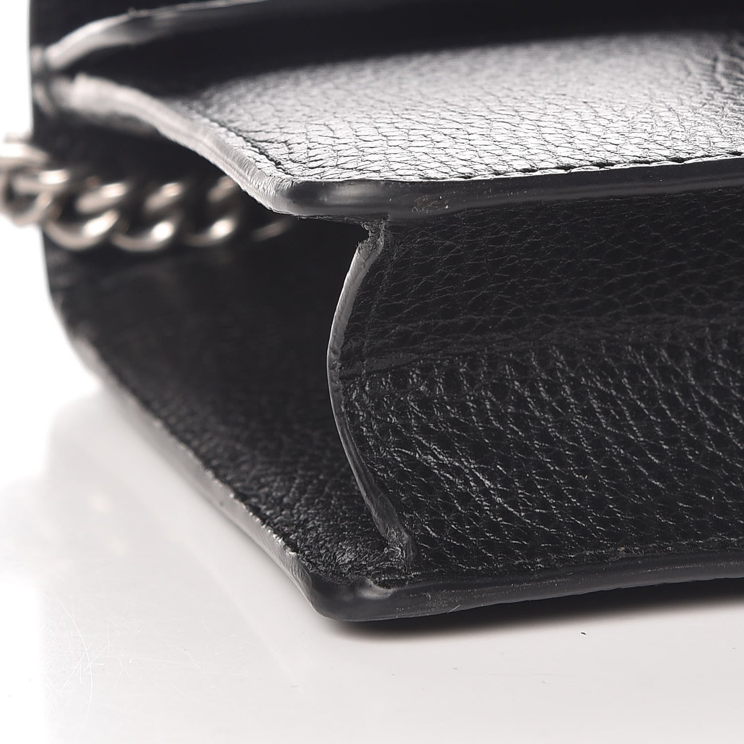 Gucci Calfskin Mini Dionysus Shoulder Bag Black 8 of 9