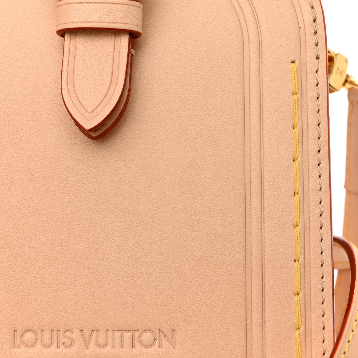 Louis Vuitton Name Tag XL Clutch Beige 9 of 10
