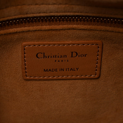 Christian Dior Lambskin Cannage Medium Lady Dior Amber 6 of 9