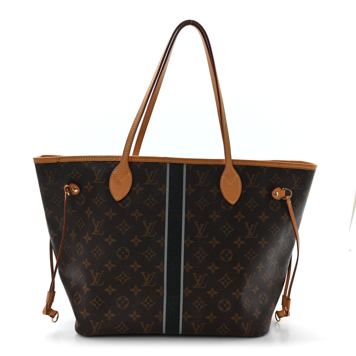 Monogram My LV Heritage Neverfull MM Black White