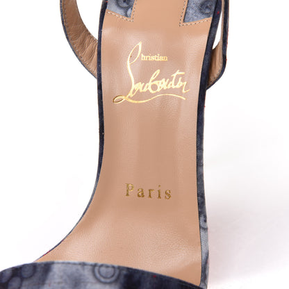 Christian Louboutin Jeans Punk Loubi Queen 120 Sandals 37.5 Multicolor 15 of 20