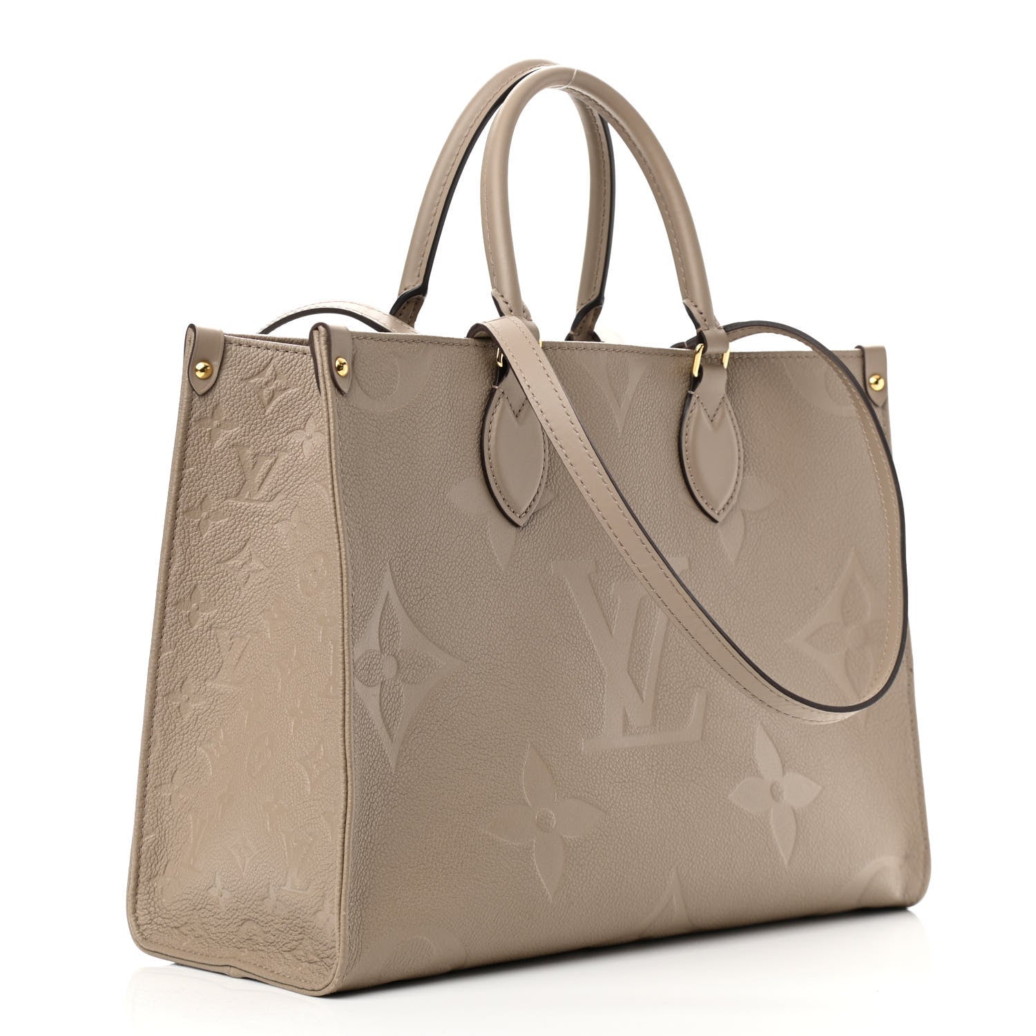 Louis Vuitton Empreinte Monogram Giant Onthego MM Tourterelle 2 of 17