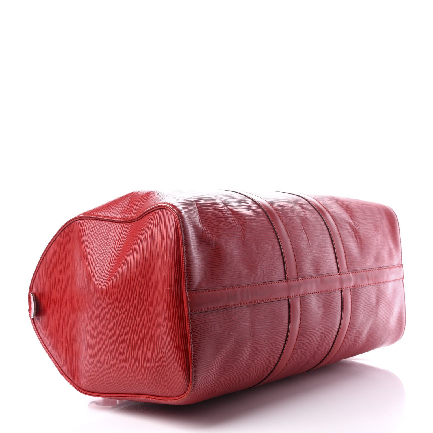 Louis Vuitton Epi Keepall 45 Castillan Red 3 of 10