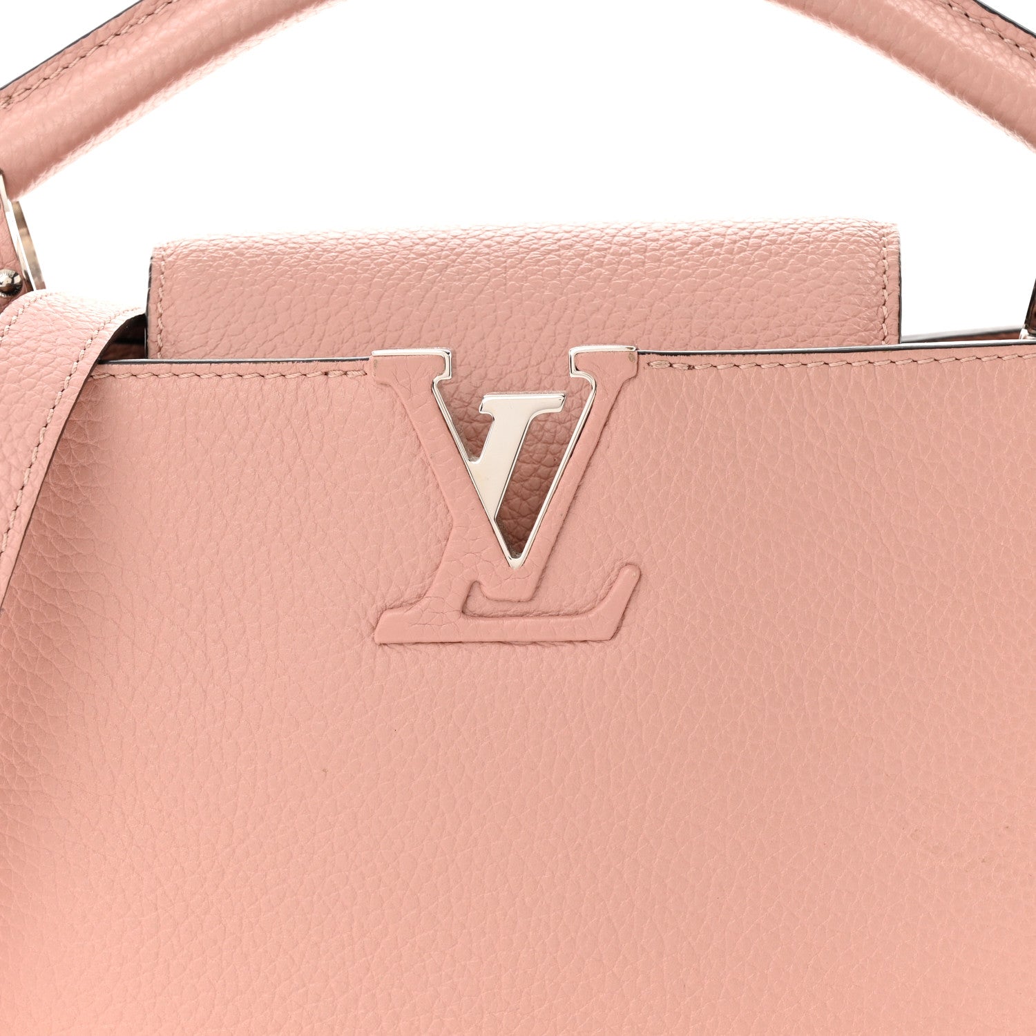 Louis Vuitton Taurillon Capucines BB Magnolia 7 of 12