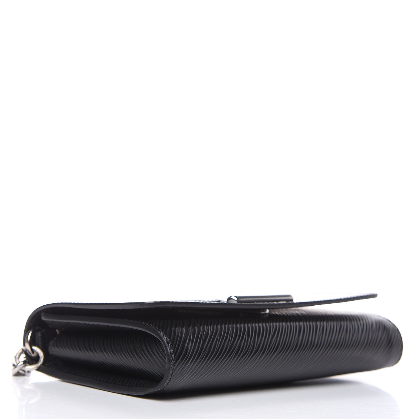 Epi Twist Chain Wallet Black
