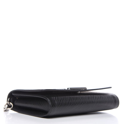 Louis Vuitton Epi Twist Chain Wallet Black 4 of 8