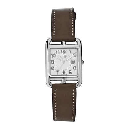 Hermes Stainless Steel Swift 29mm Cape Cod Quartz Watch Etoupe 1 of 5