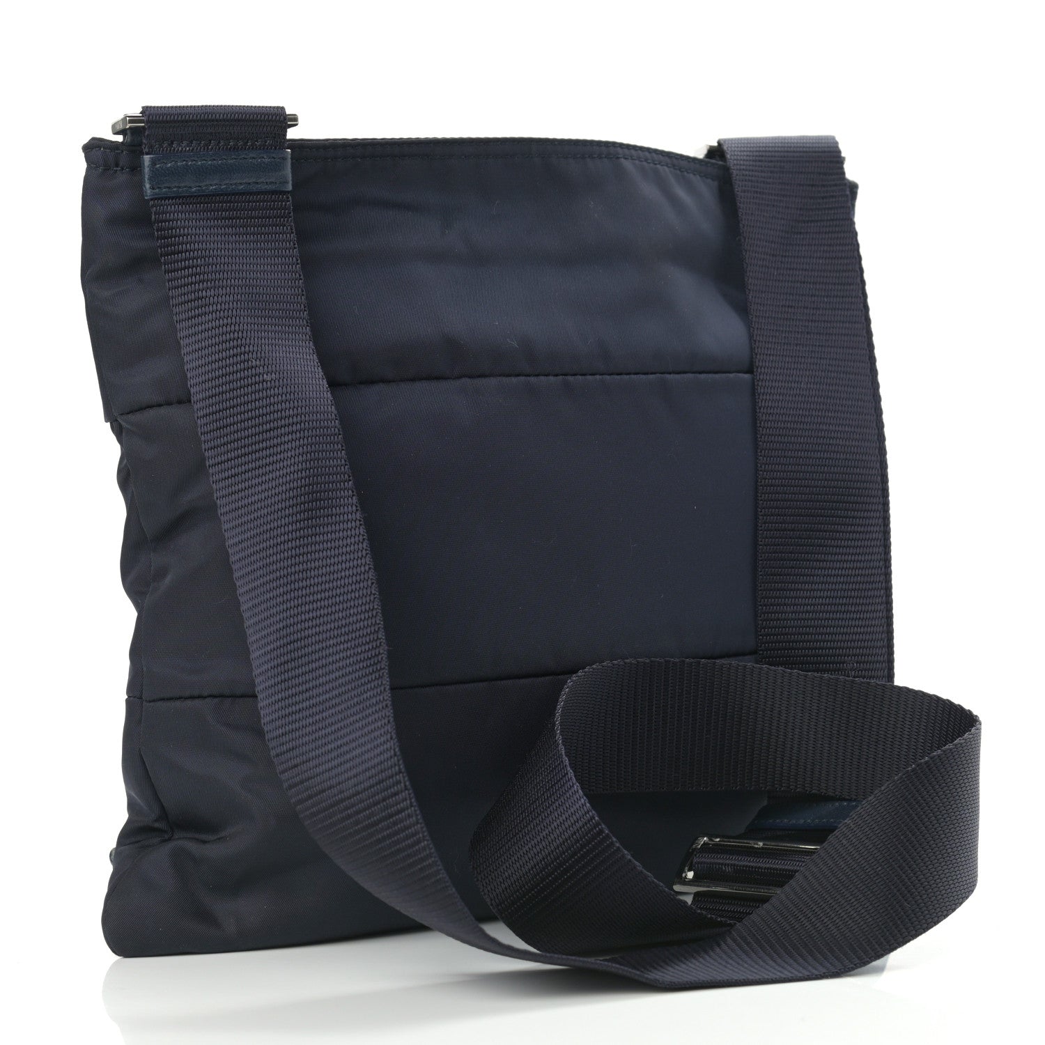 Prada Tessuto Nylon Vela Messenger Bag Bleu 3 of 10