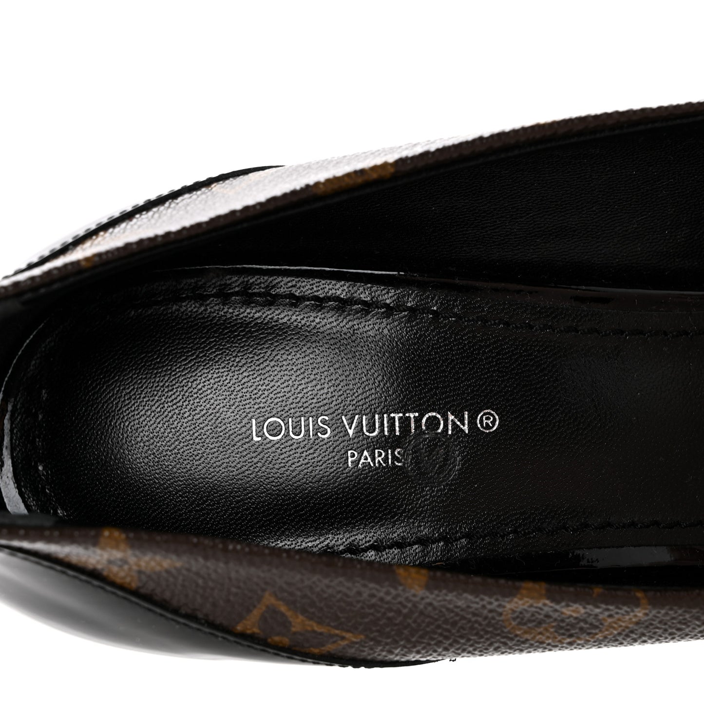 Monogram Cherie Pumps 40 Black