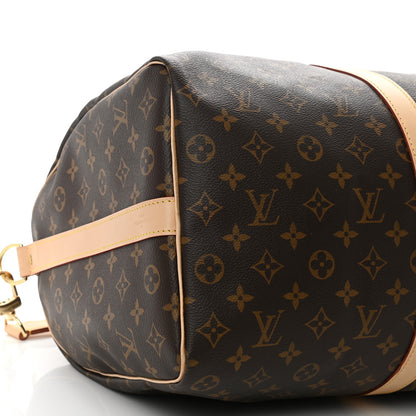 Louis Vuitton Monogram Keepall Bandouliere 50 8 of 9