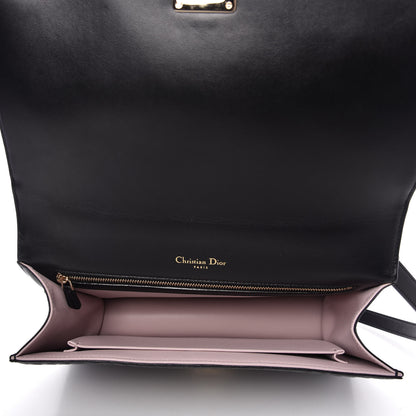 Christian Dior Lambskin Quilted Embroidered Large Diorama Flap Bag Black 5 of 10