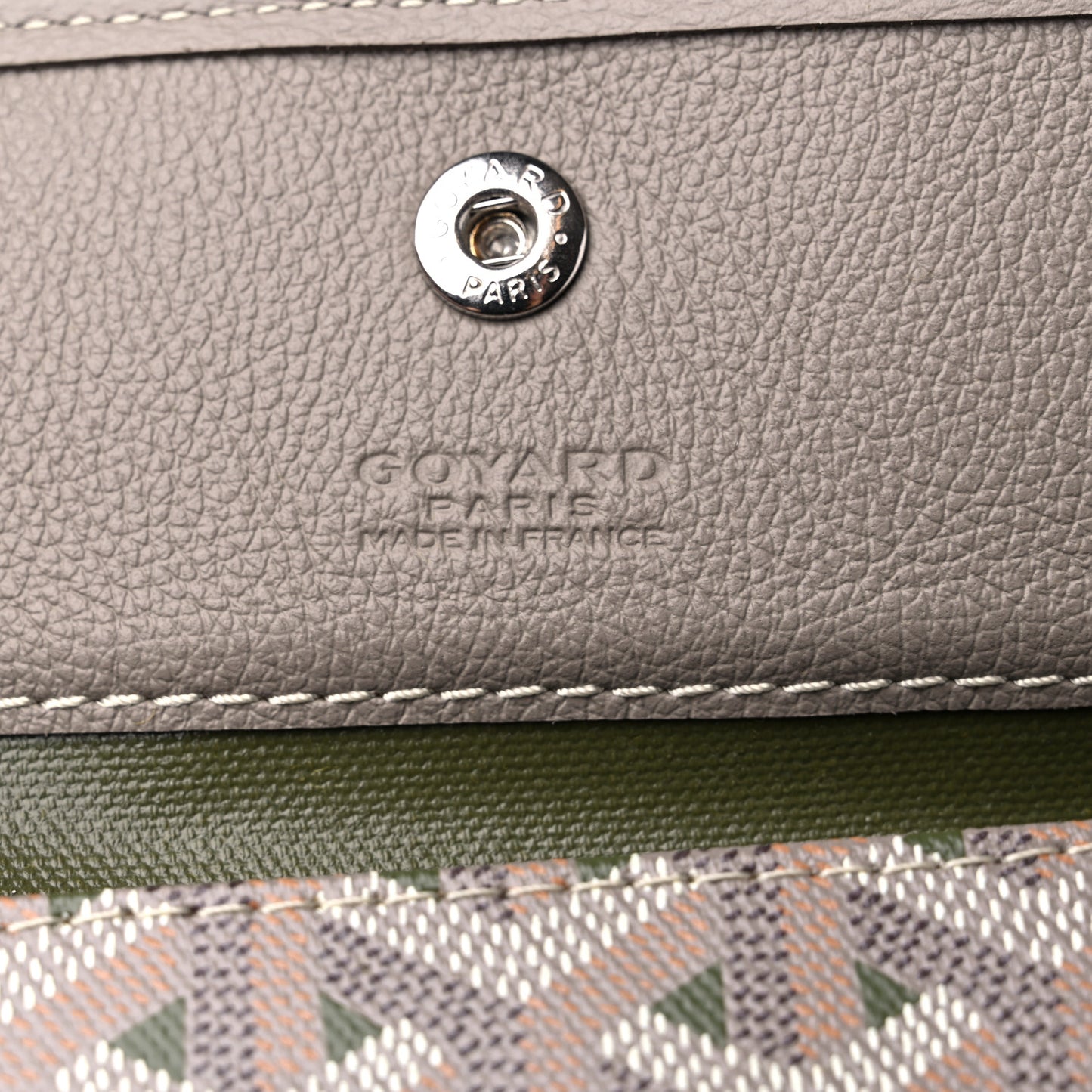 Goyardine Saint Louis Claire Voie GM Khaki