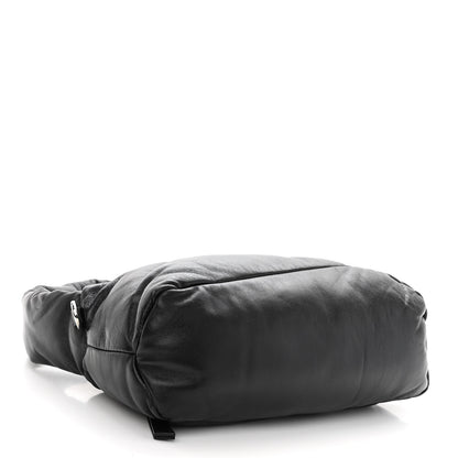 Loewe Shiny Nappa Puffer Puzzle Hobo Black 4 of 9